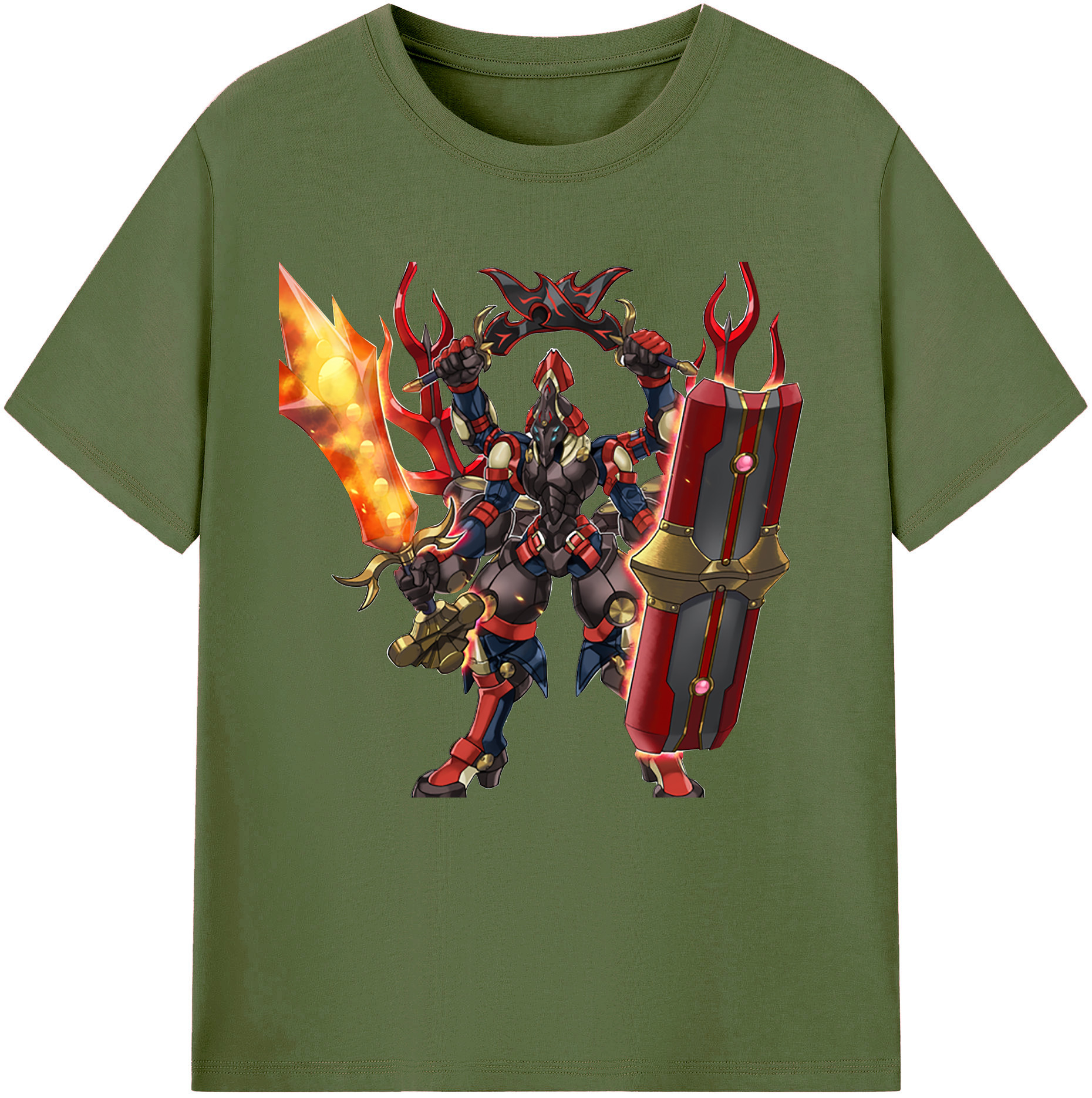 （画像用） 遊☆戯☆王 Yu-Gi-Oh! 綿100％半袖Tシャツ（フロントプリント）